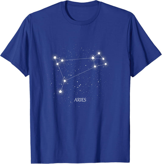 Best Aries Constellation T Shirt T-Shirt - T-Shirt | Royal