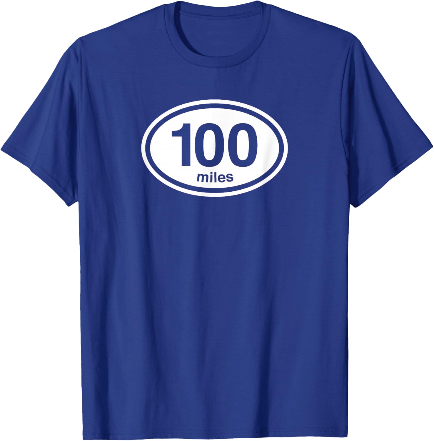 100 Miles T-Shirt - T-Shirt | Royal