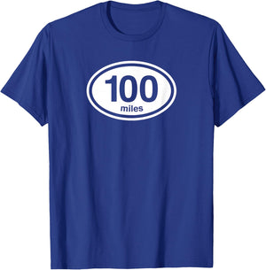 100 Miles T-Shirt - T-Shirt | Royal