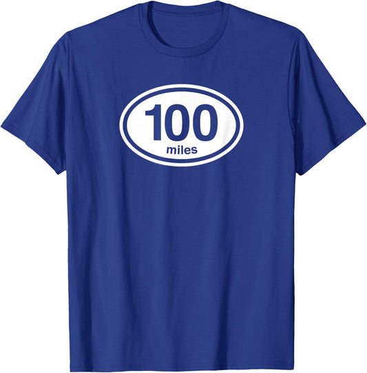 100 Miles T-Shirt - T-Shirt | Royal