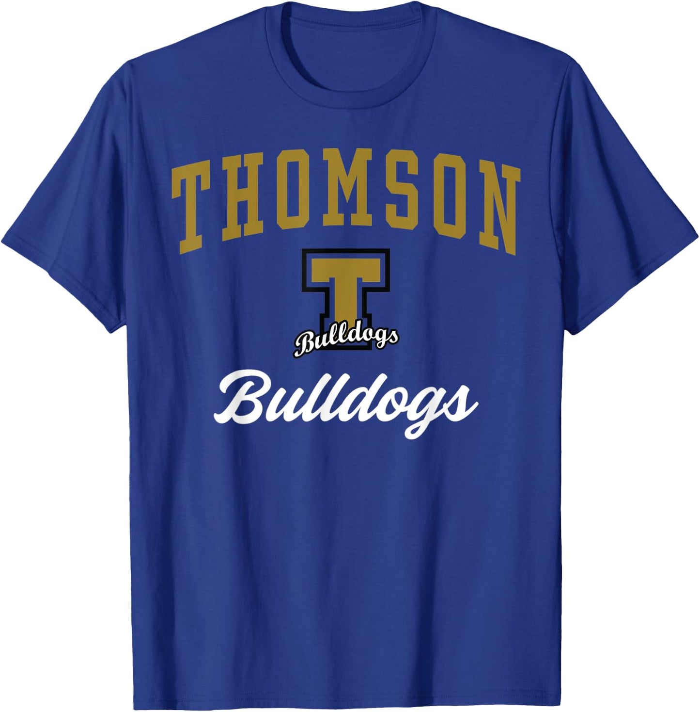 Thomson High School Bulldogs C3 T-Shirt - T-Shirt | Royal