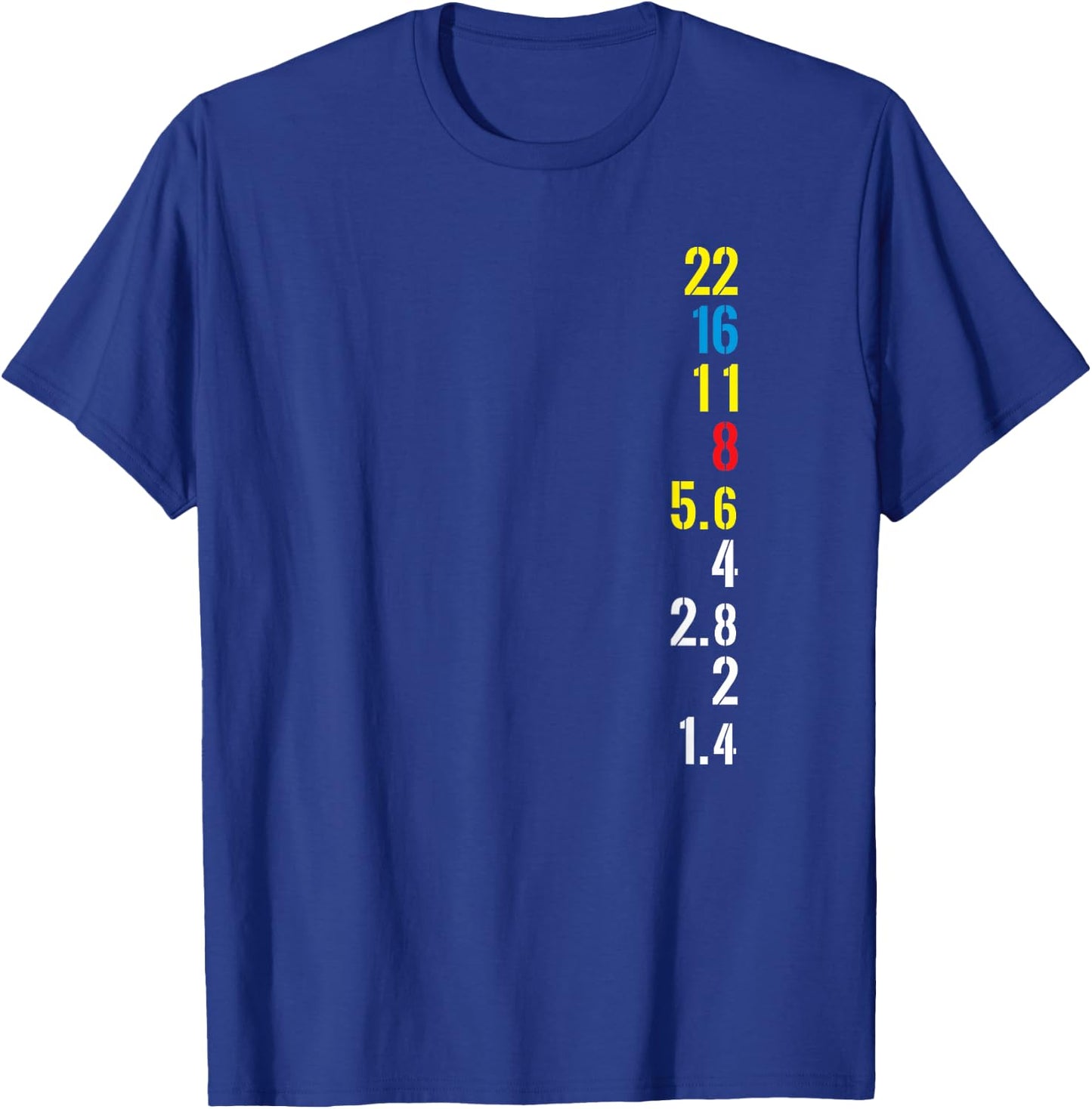Photographer Aperture Mastery T-Shirt - T-Shirt | Royal