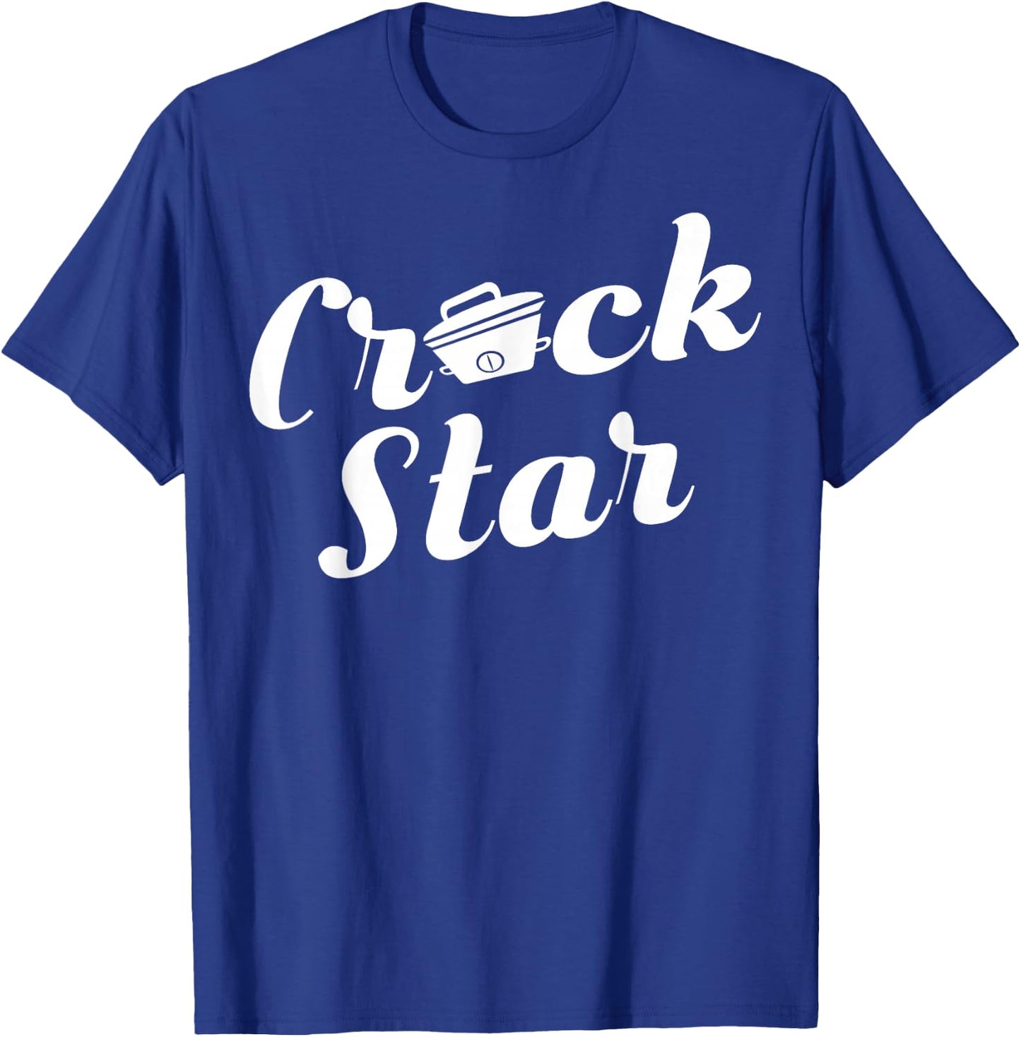 Crock Star Christmas Slow Cook Pot Chef Funny T-Shirt - T-Shirt | Royal