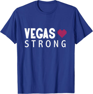 Las Vegas Strong T Shirt T-Shirt - T-Shirt | Royal