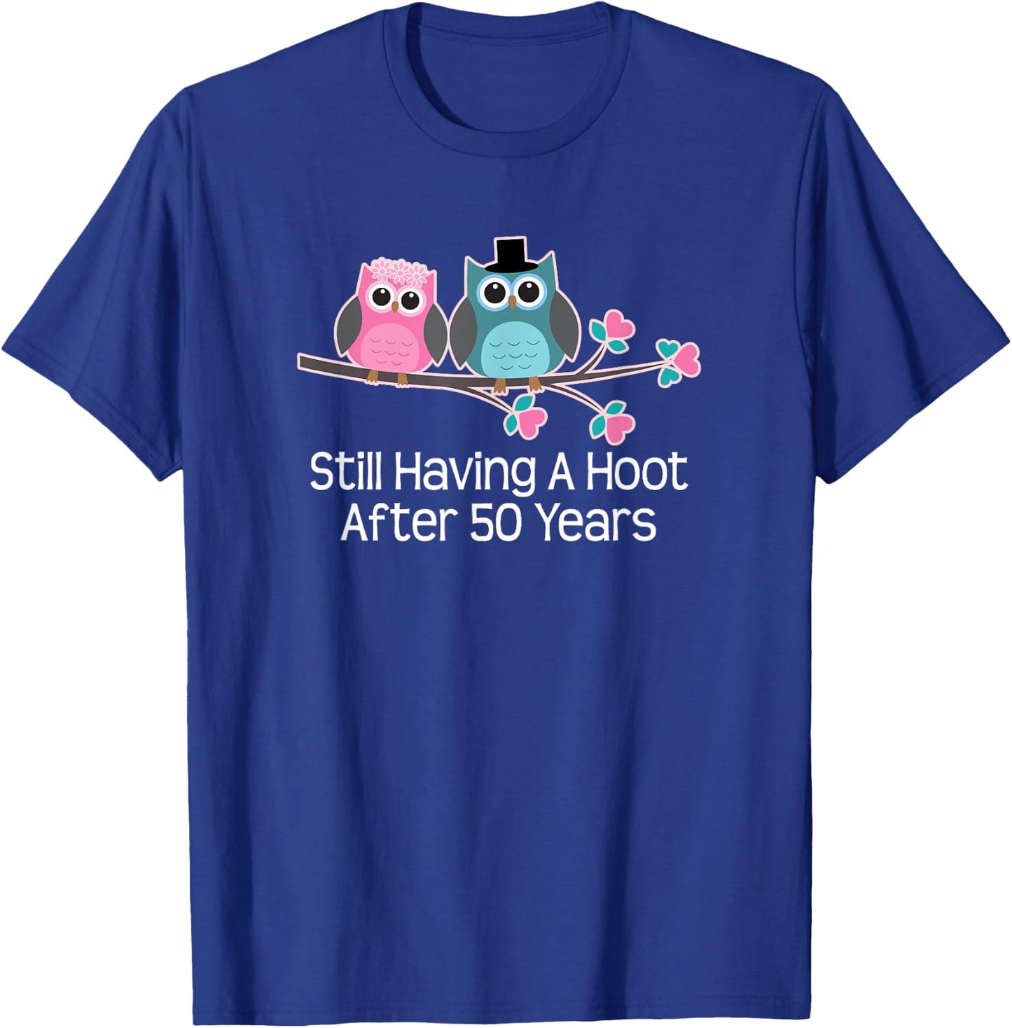 50th Wedding Anniversary Shirt Gifts Funny Couples T-Shirt - T-Shirt | Royal