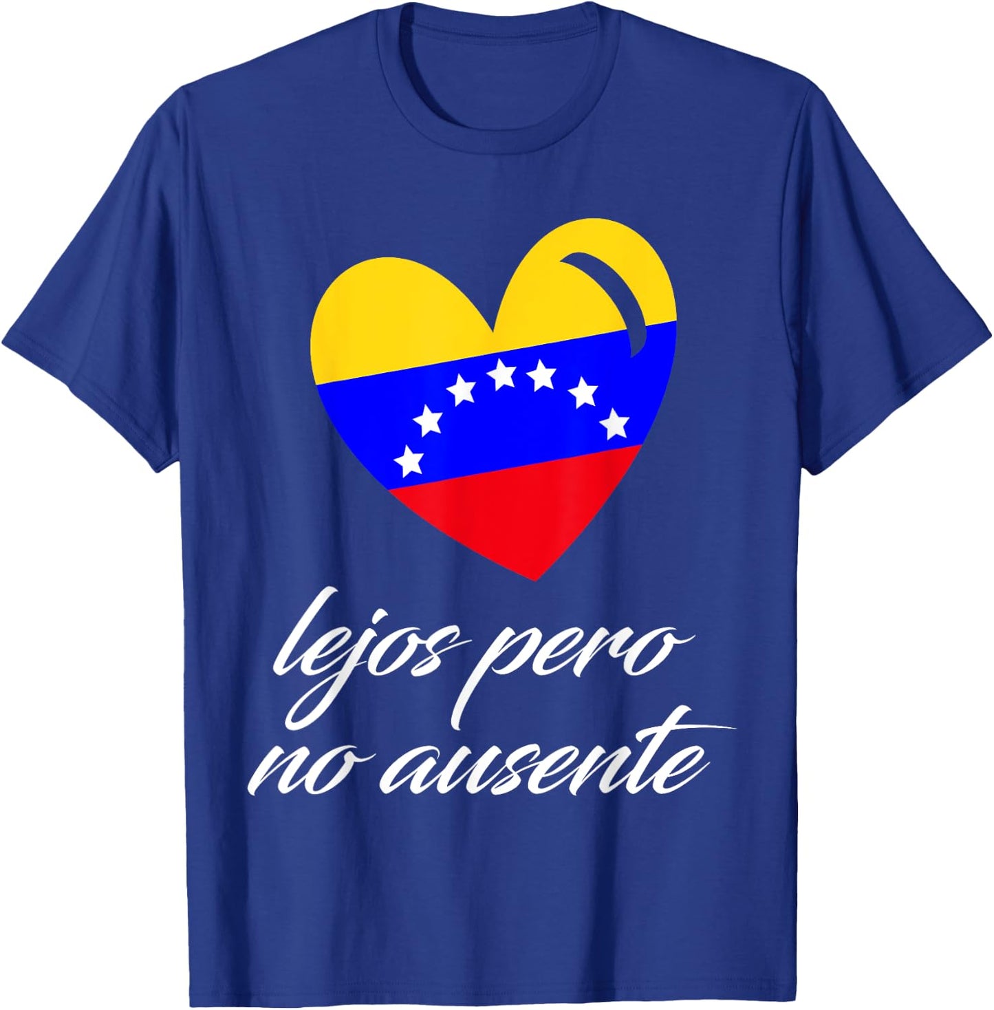 Lejos Pero NO Ausente Venezuela, Venezuela Libre Franela T-Shirt - T-Shirt | Royal