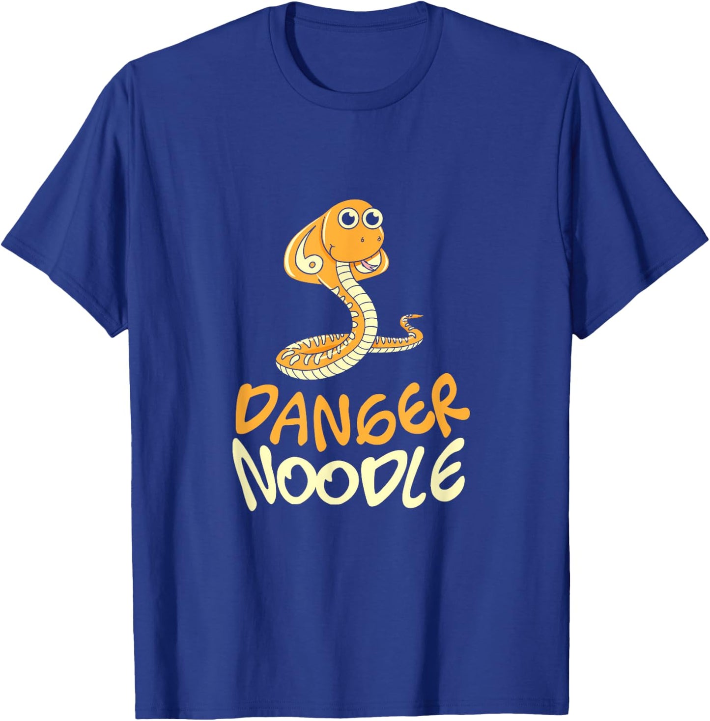 Danger Noodle Snake Funny Fake Animal Gift T Shirt T-Shirt - T-Shirt | Royal
