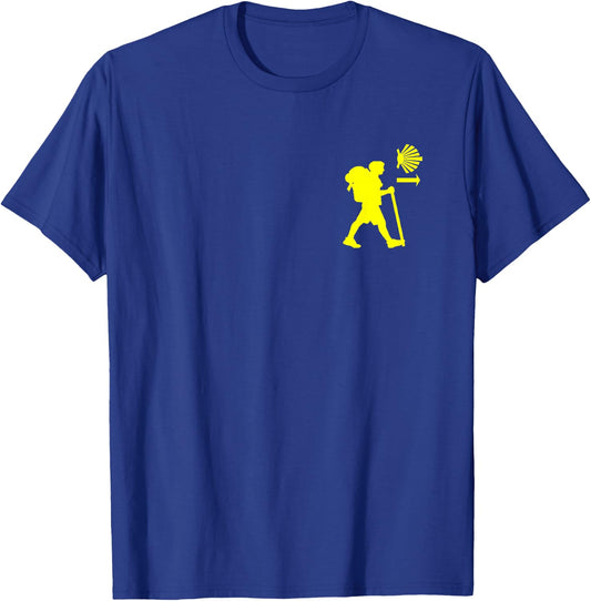 Camino de Santiago de Compostela Spain Pilgrim Hikers Gift T-Shirt - T-Shirt | Royal