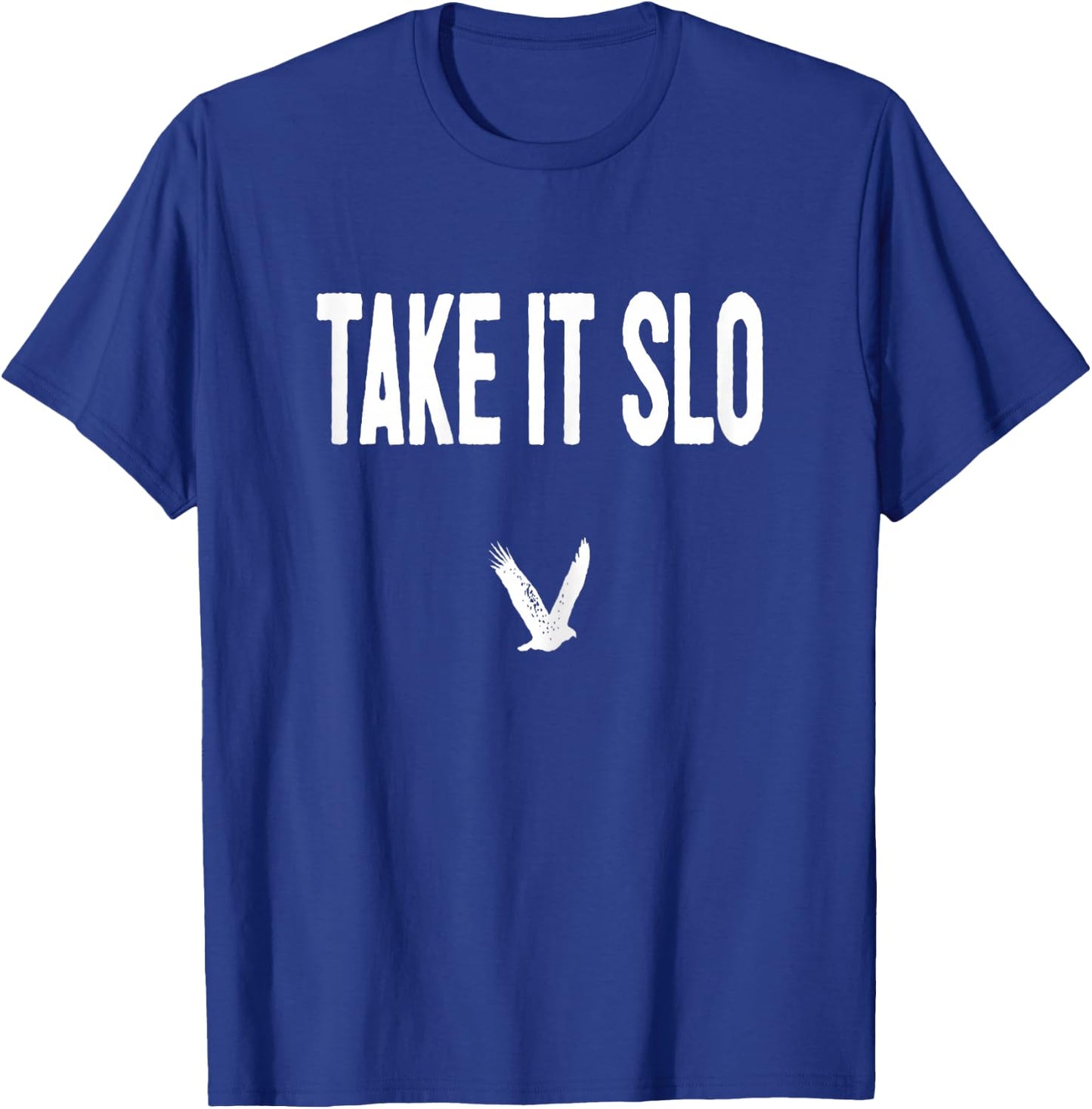 Take it SLO with Eagle Cal Poly Relax Classic T-Shirt - T-Shirt | Royal