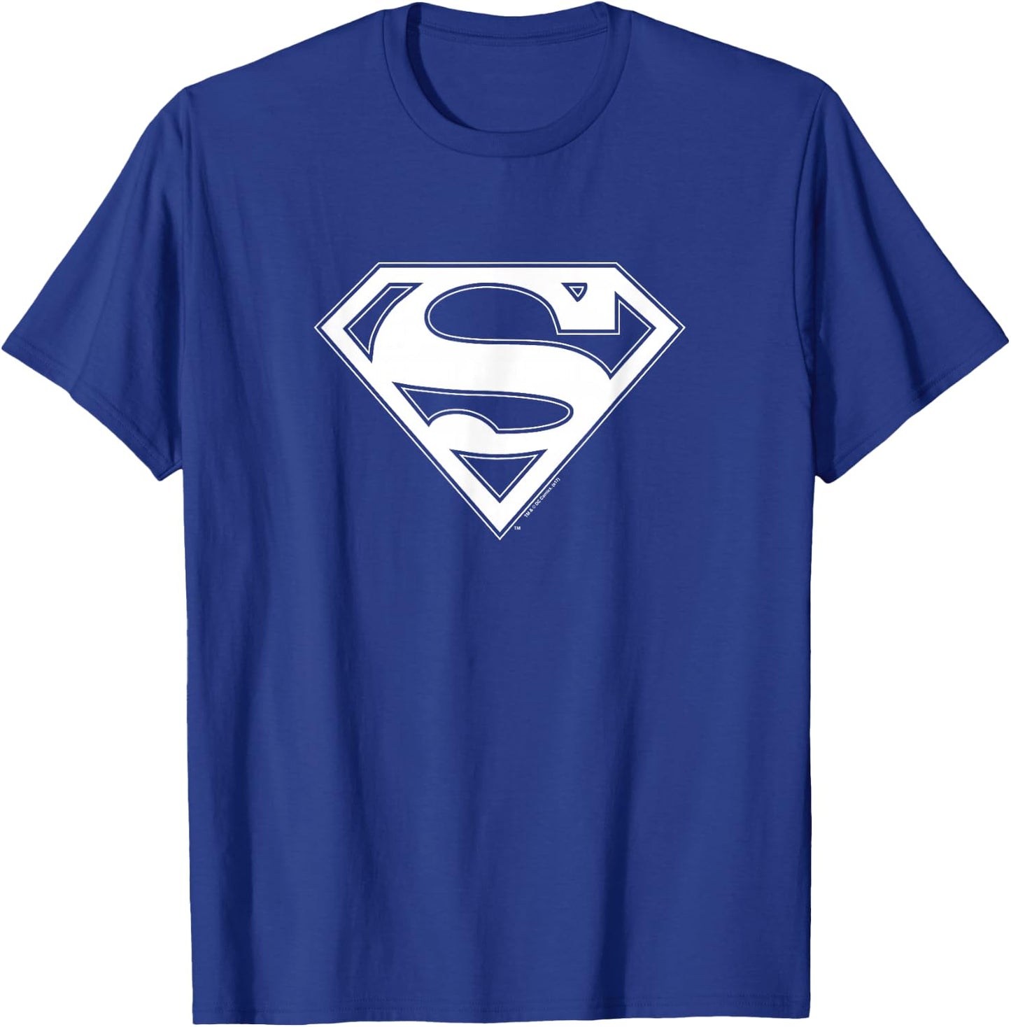 Superman Orange & White Shield T-Shirt - T-Shirt | Royal