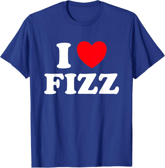 Fizz Heart Funny Cute Fizzy Drink Carbonated Soda Pop Fan T-Shirt - T-Shirt | Royal