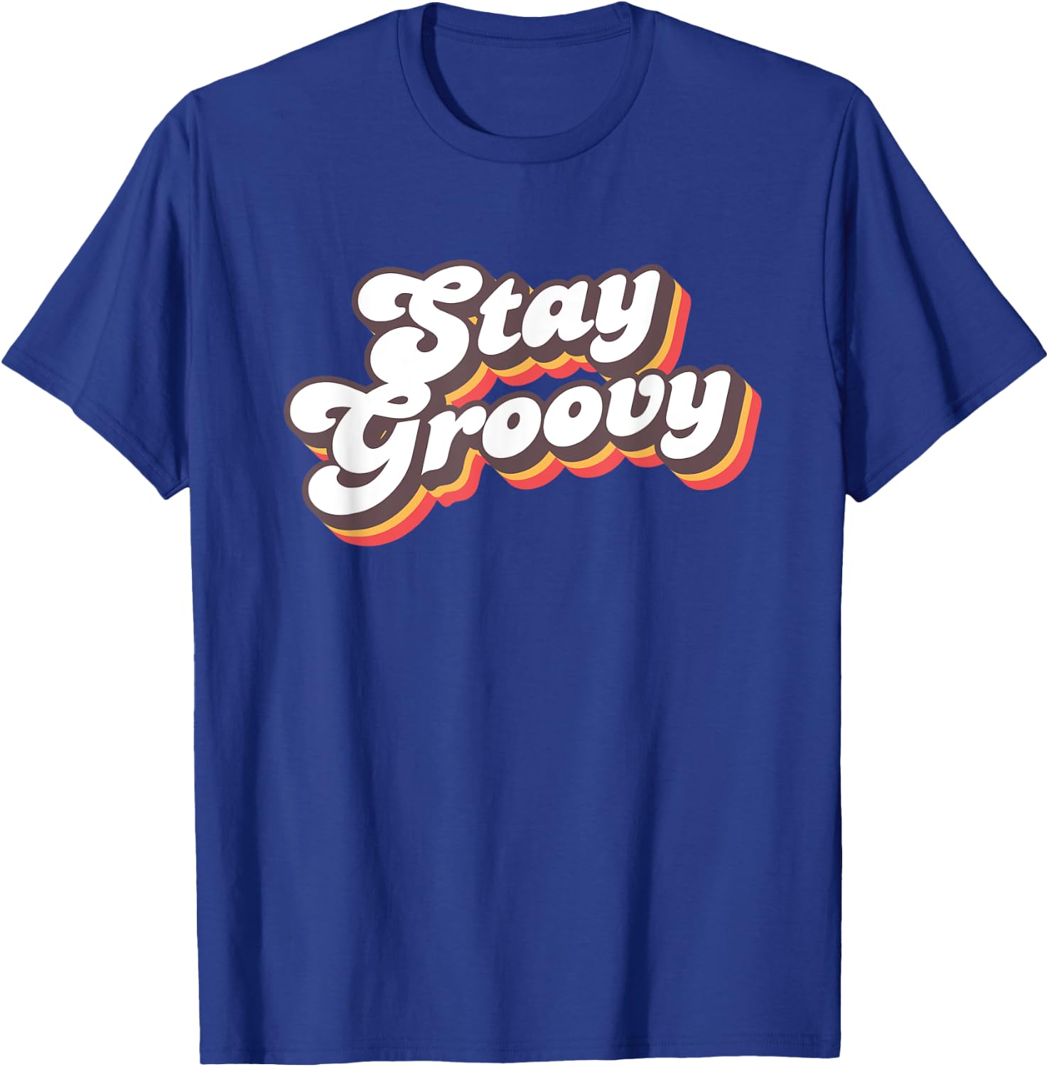 Stay Groovy Roller Disco Outfit 70s Costume T-Shirt - T-Shirt | Royal