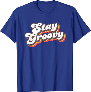 Stay Groovy Roller Disco Outfit 70s Costume T-Shirt - T-Shirt | Royal