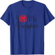 I Love My Firefighter Funny Wife Saying About Husband T-Shirt - T-Shirt | Royal