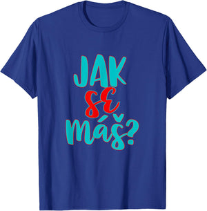 Czech Republic Texan Texas Pride Jak Se Mas T-Shirt - T-Shirt | Royal