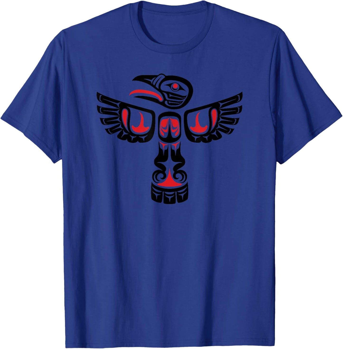Haida Native American T-Shirt - T-Shirt | Royal