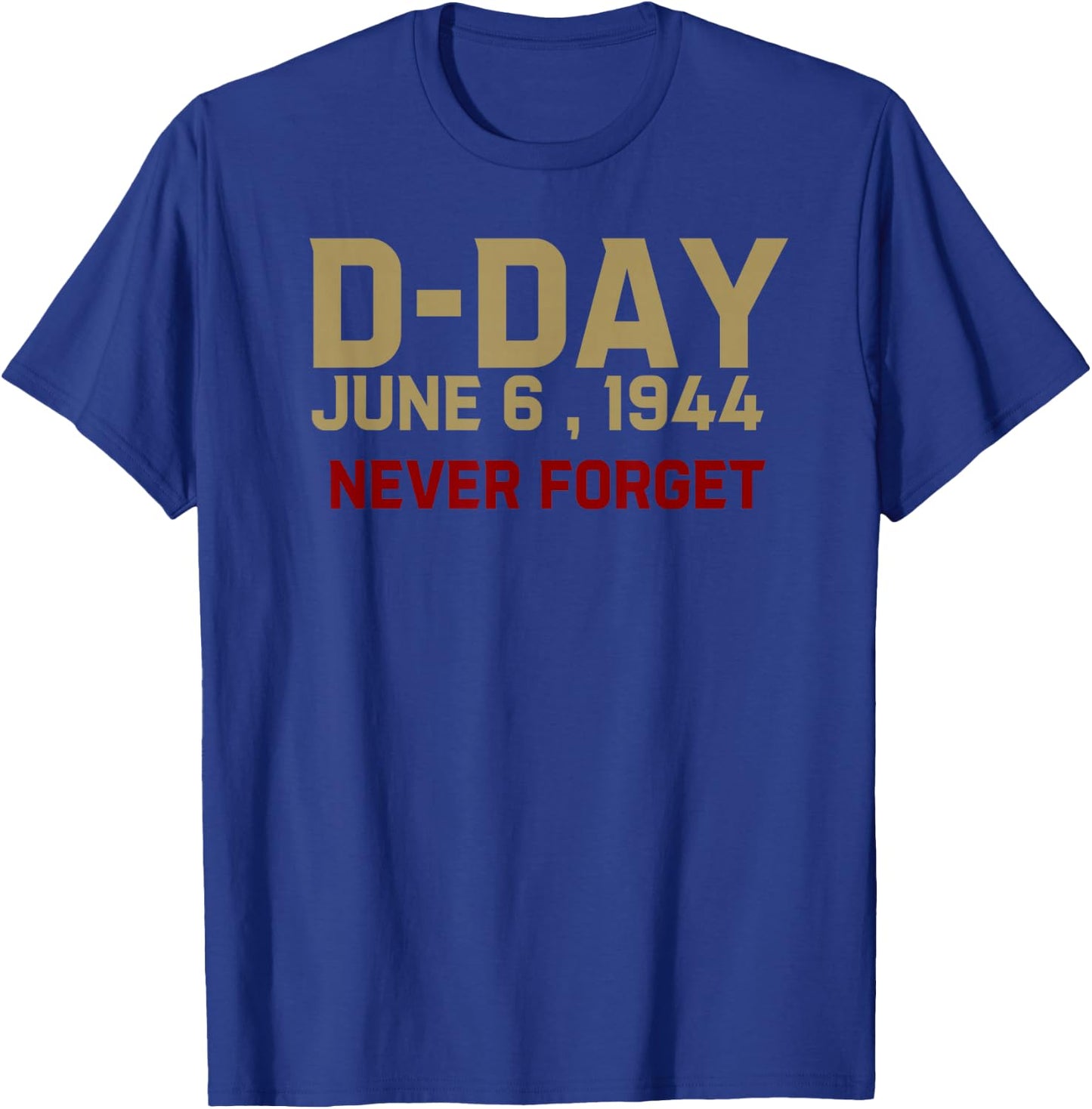 D-Day Shirt T-Shirt - T-Shirt | Royal