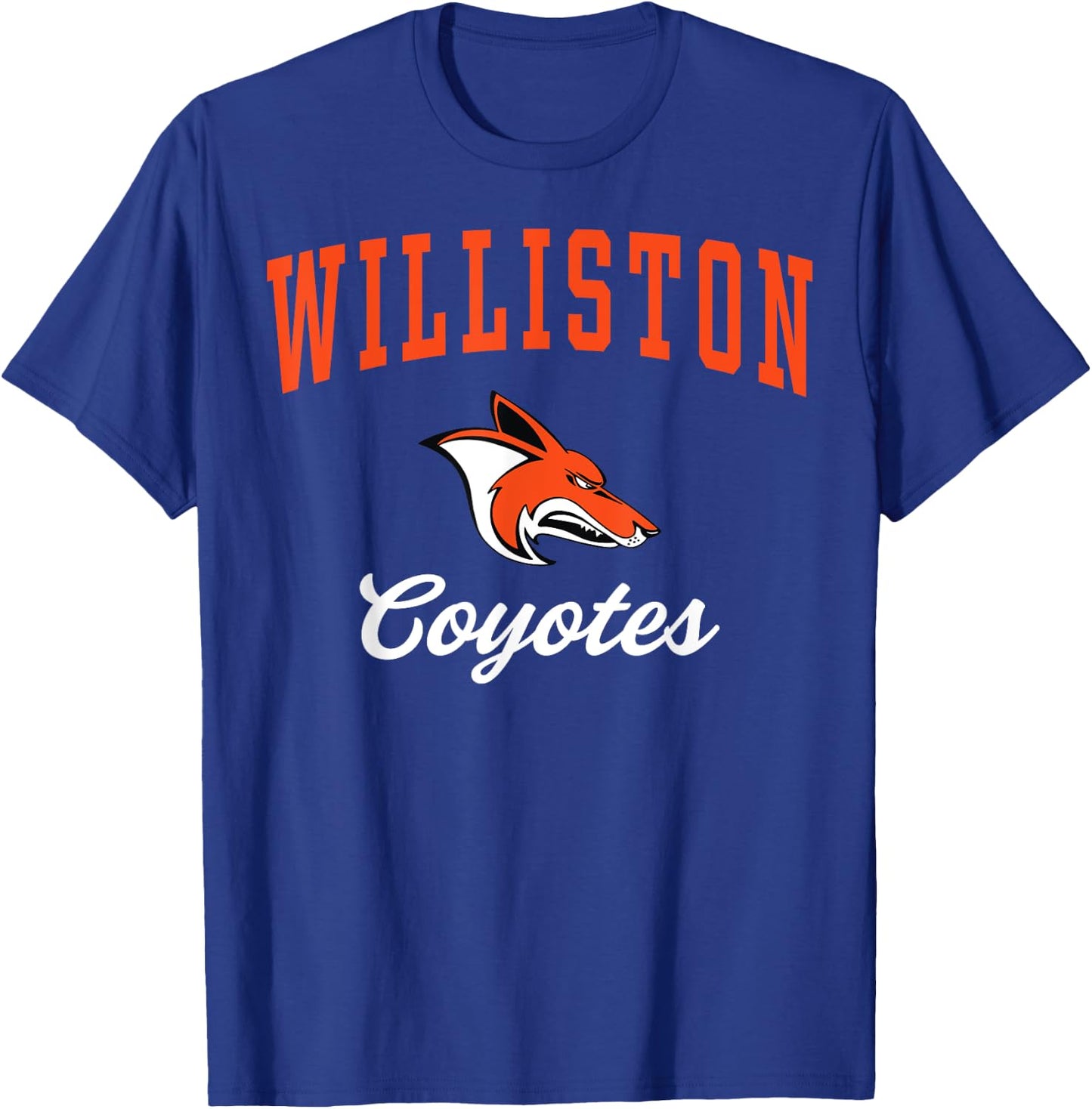 Williston High School Coyotes C3 T-Shirt - T-Shirt | Royal