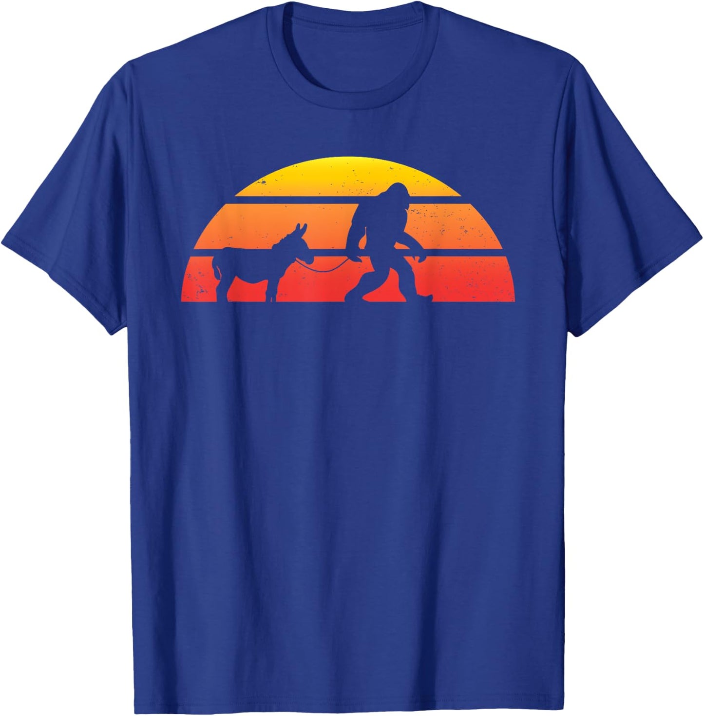 Bigfoot Donkey Outfit Clothes Stuff Lover Sasquatch Gift Men T-Shirt - T-Shirt | Royal