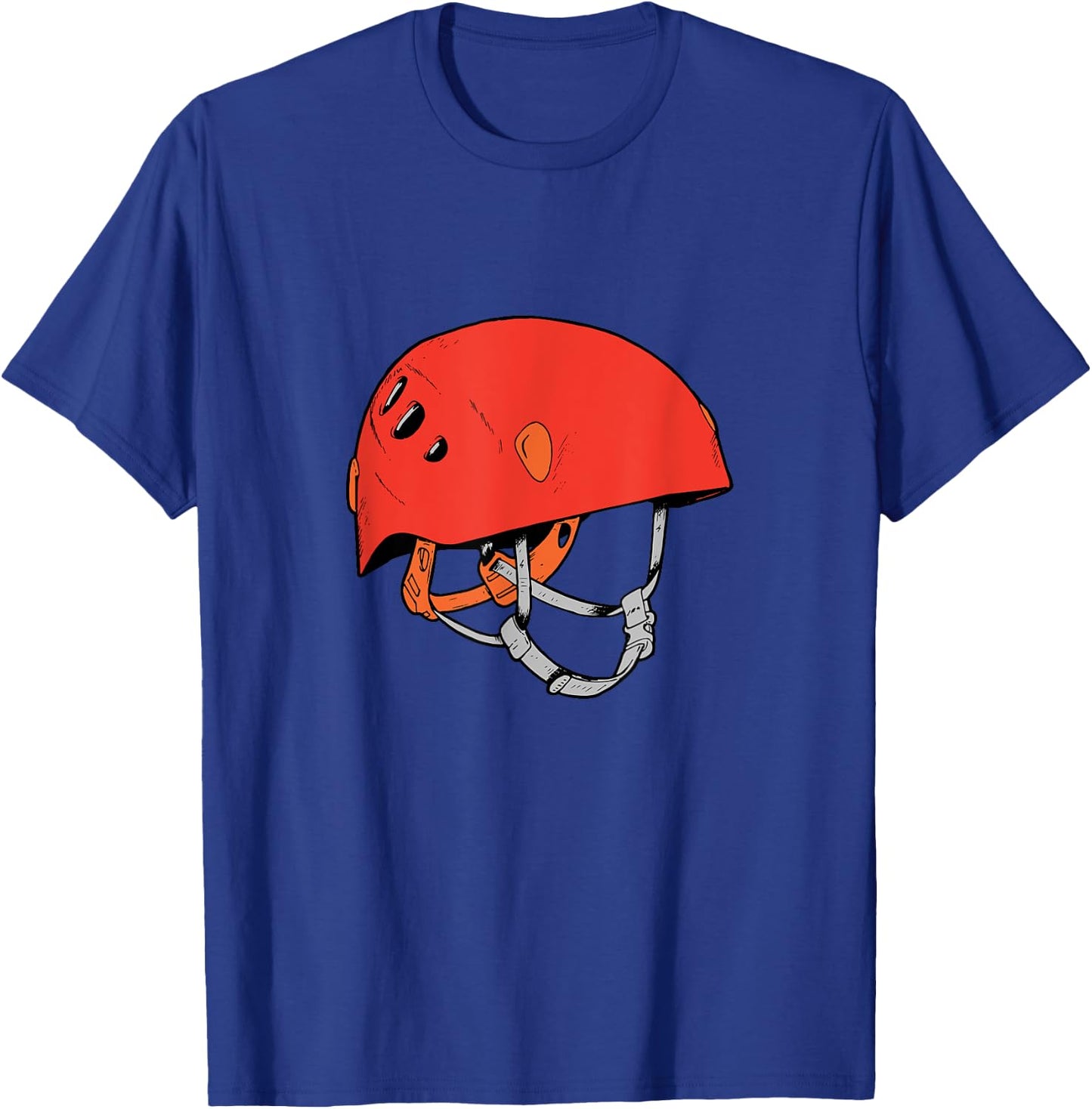 Helmet Petzl climbing bouldering belay T-Shirt - T-Shirt | Royal
