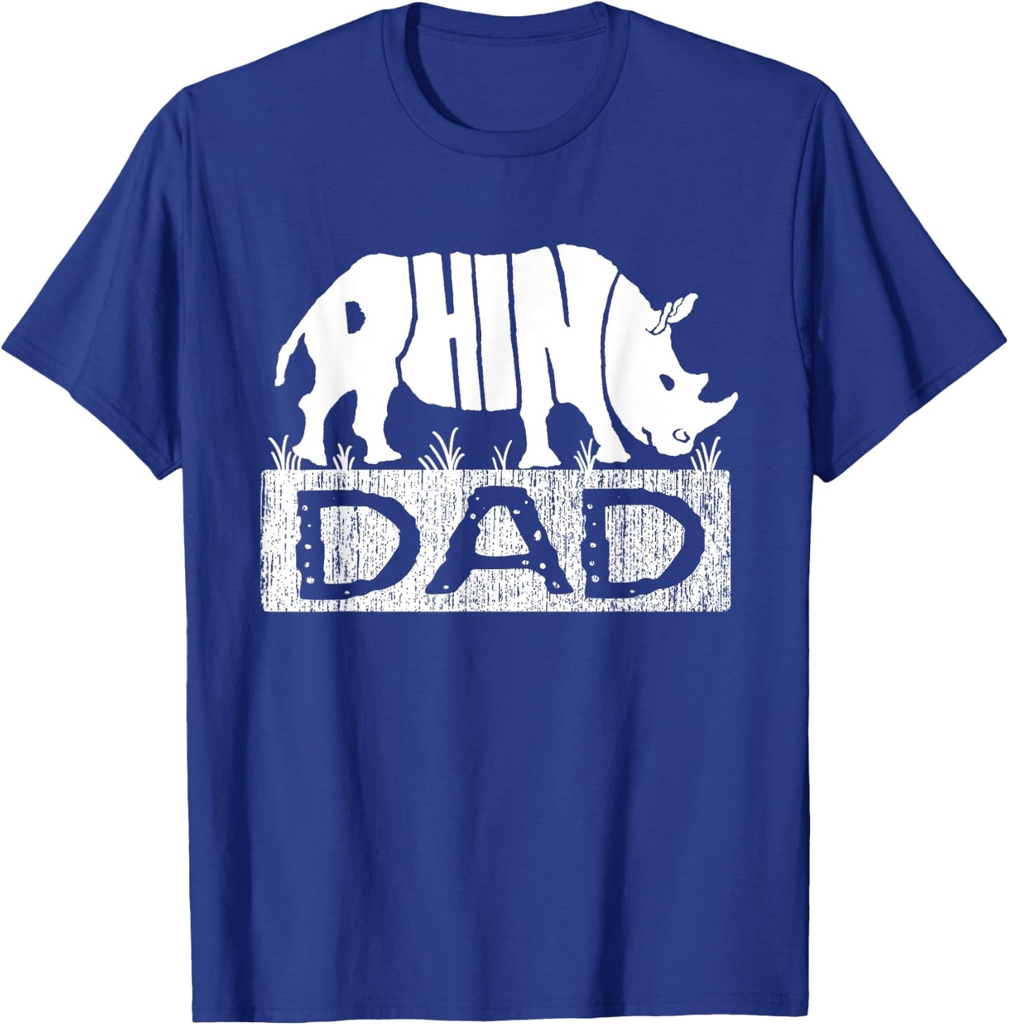 Rhino Dad Funny Rhinos Chubby Unicorns shirts Gifts T-Shirt - T-Shirt | Royal