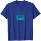 Flying Spaghetti Monster - TEAL T-Shirt - T-Shirt | Royal
