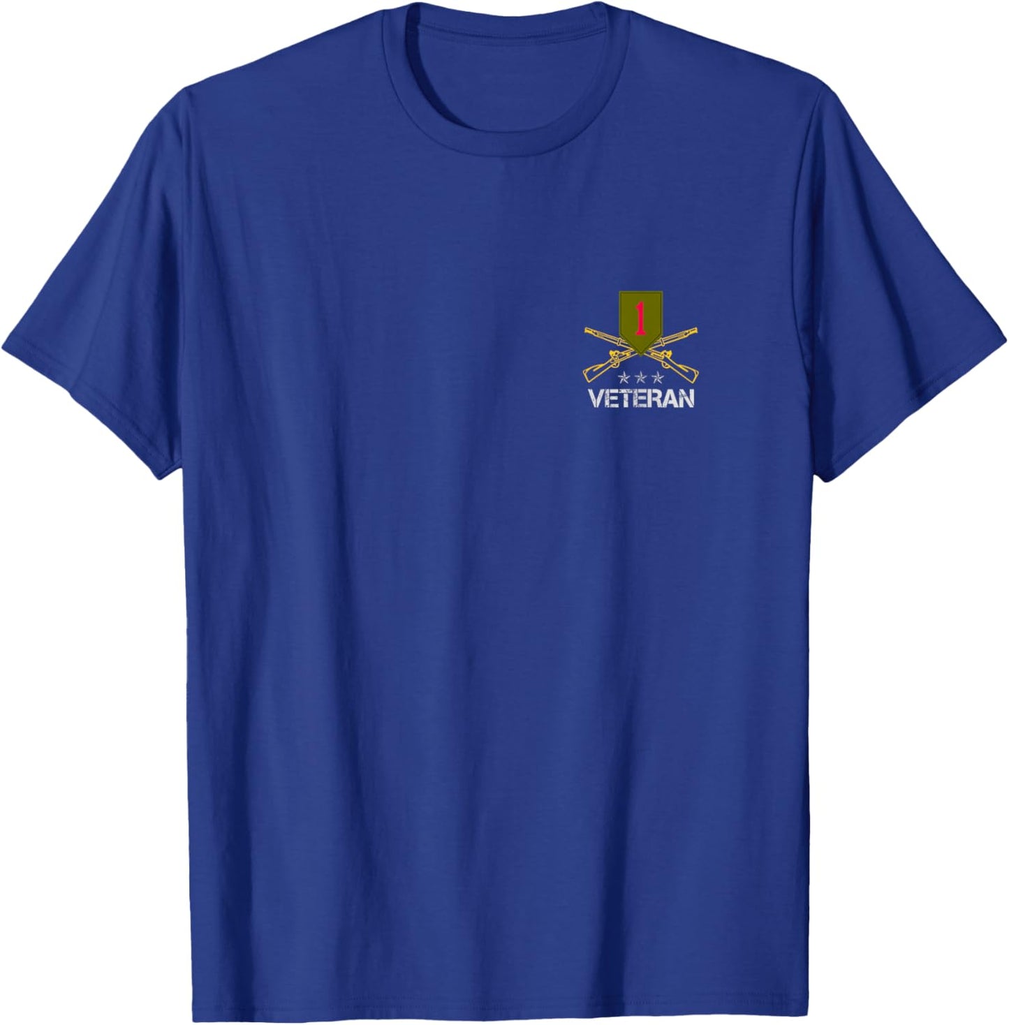 Military Veterans Day 1st Infantry Division Shirt T-Shirt - T-Shirt | Royal
