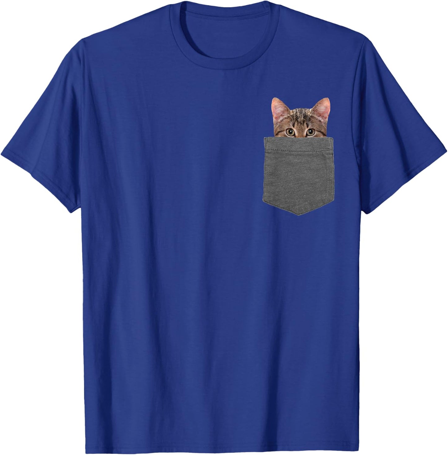 Kitty in Your Pocket Cat Shirt Women Kids T-Shirt - T-Shirt | Royal