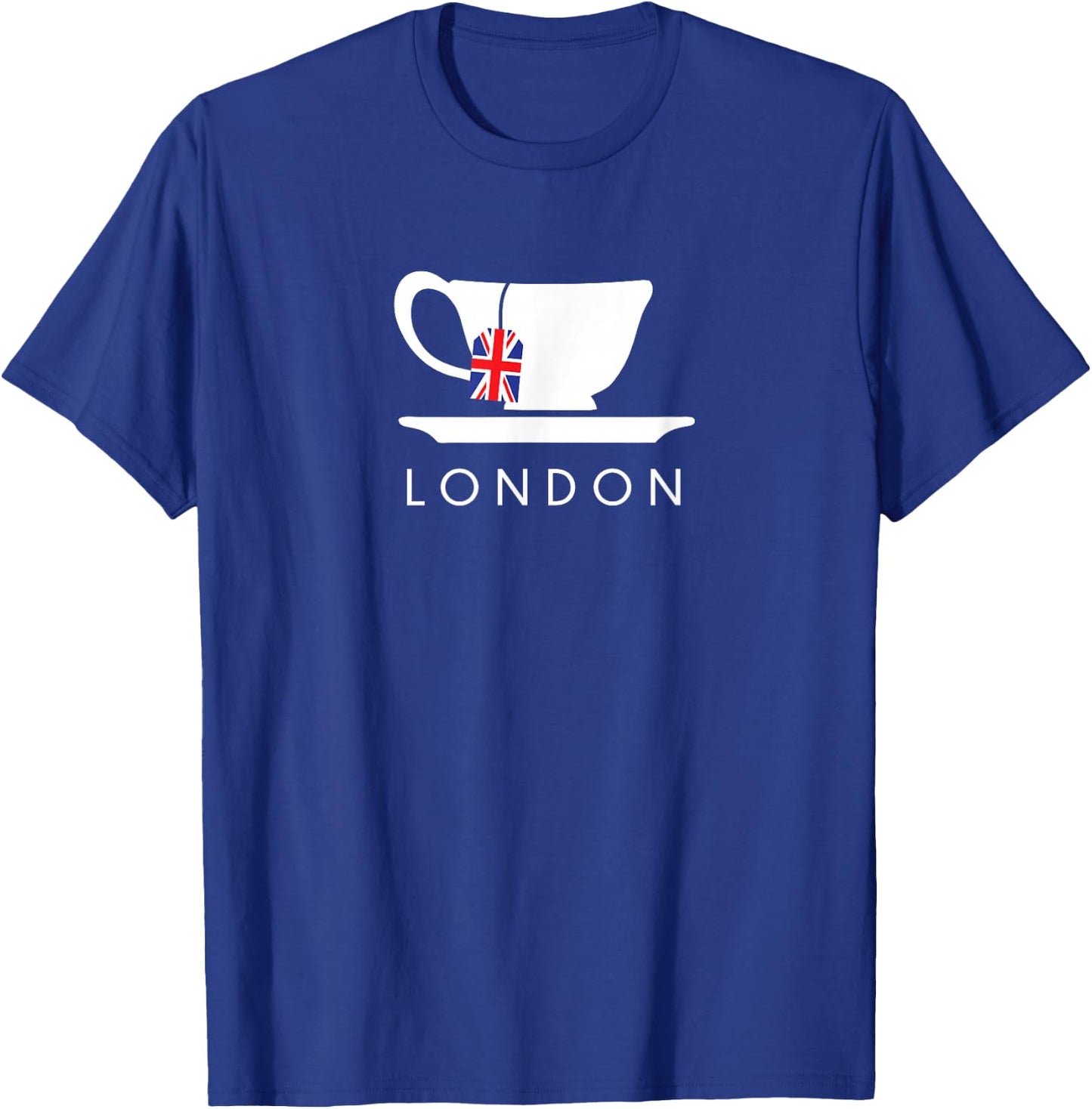 London UK Tea Shirt Cool British Teacup Gift T-Shirt - T-Shirt | Royal