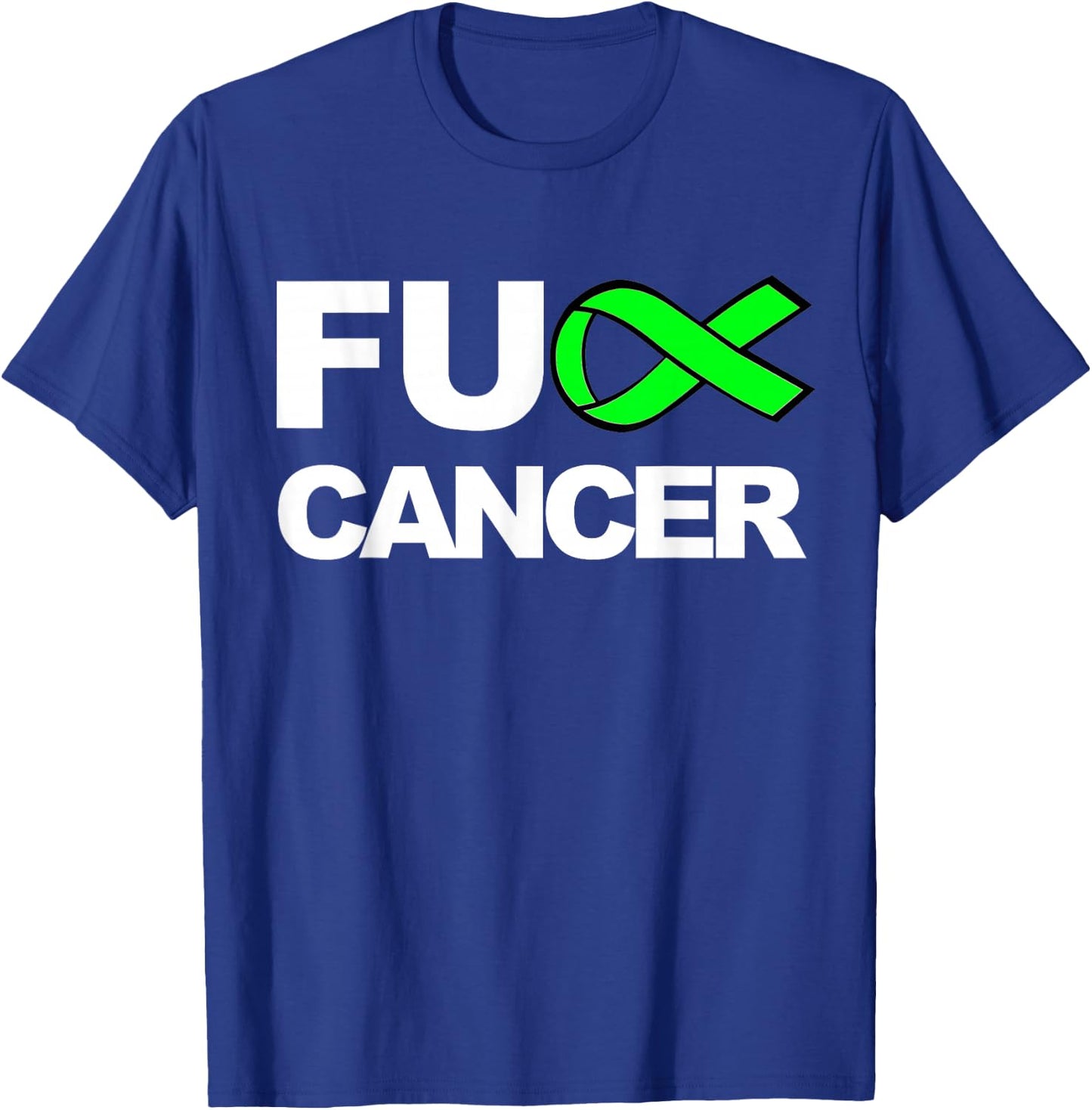Fuck Cancer Lymphoma Awareness Shirt | Lymphoma Awareness T T-Shirt - T-Shirt | Royal