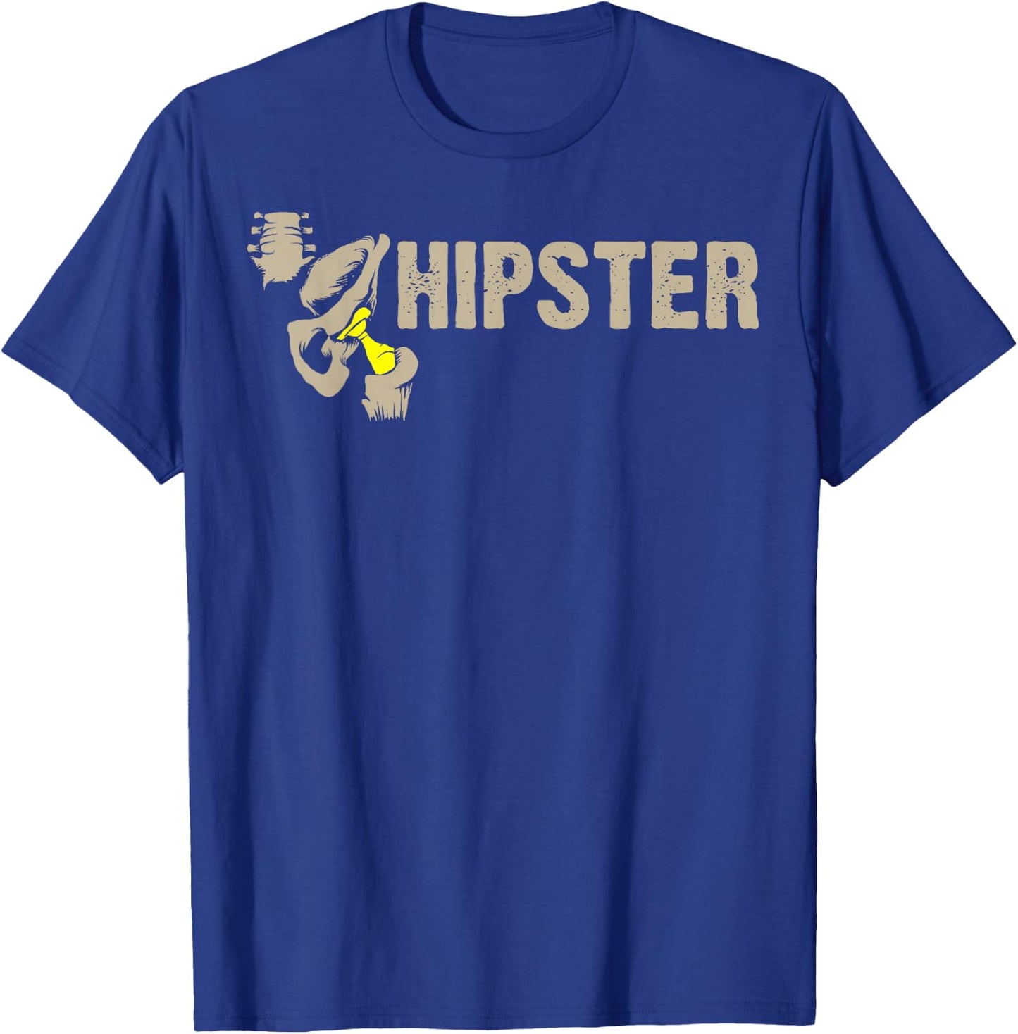 Hipster Shirt | Cute Orthopaedic Surgery Gift T-Shirt - T-Shirt | Royal