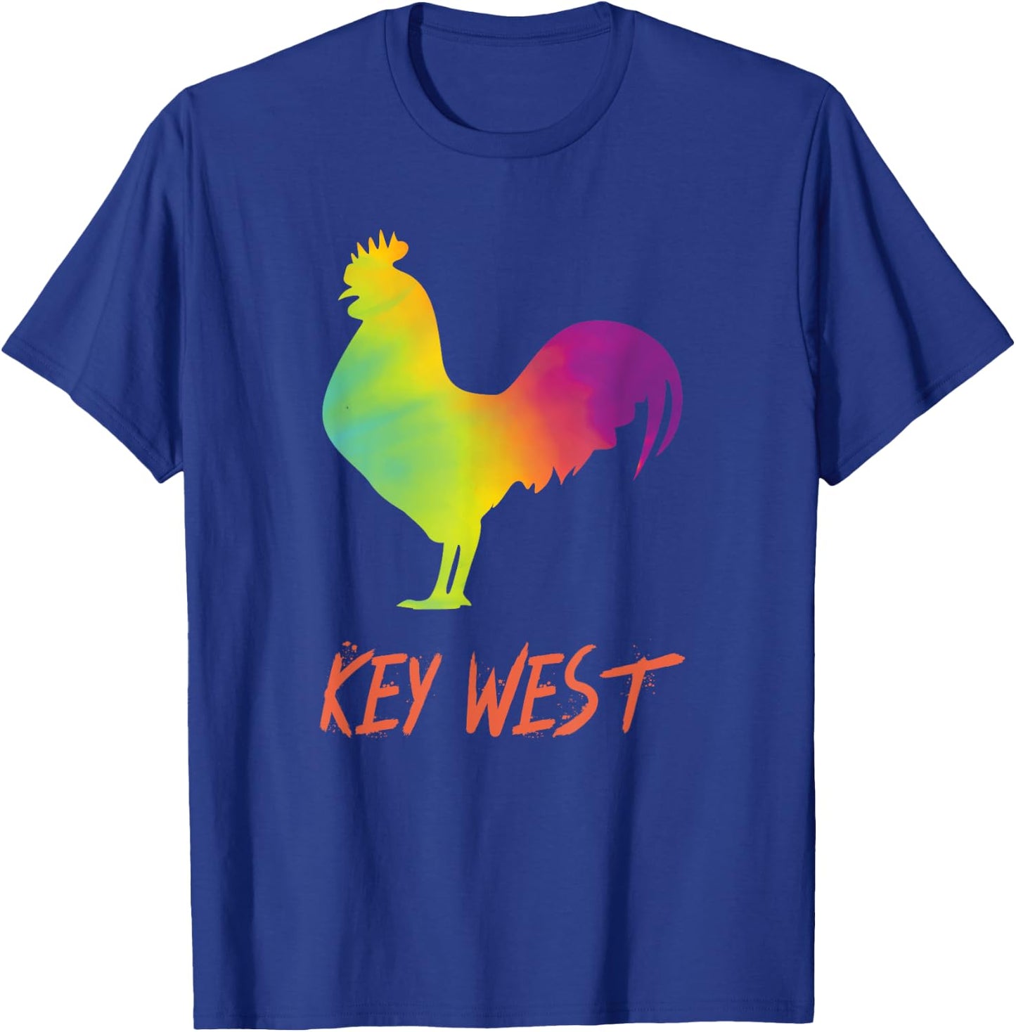 Key West Rooster T-Shirt - T-Shirt | Royal