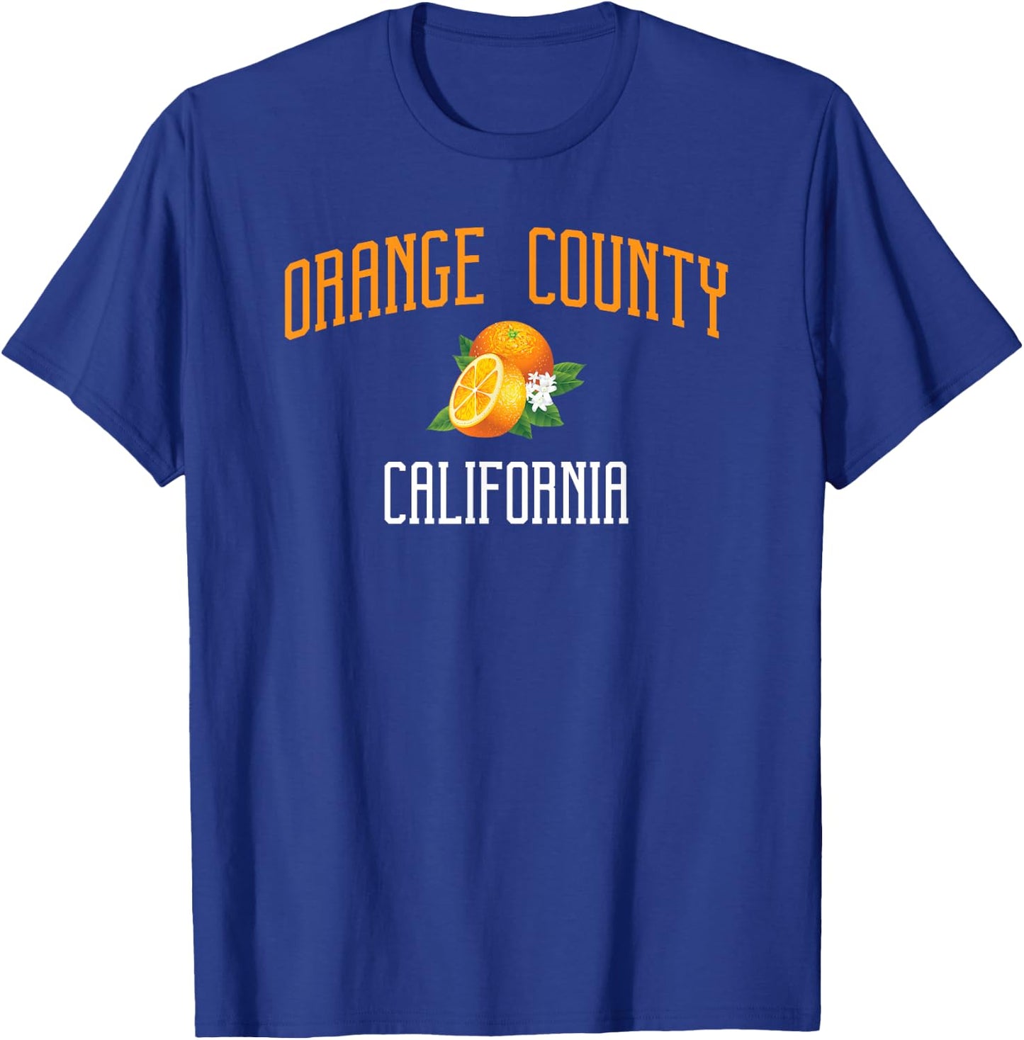 Orange County California Pacific Ocean Surfing T-Shirt - T-Shirt | Royal