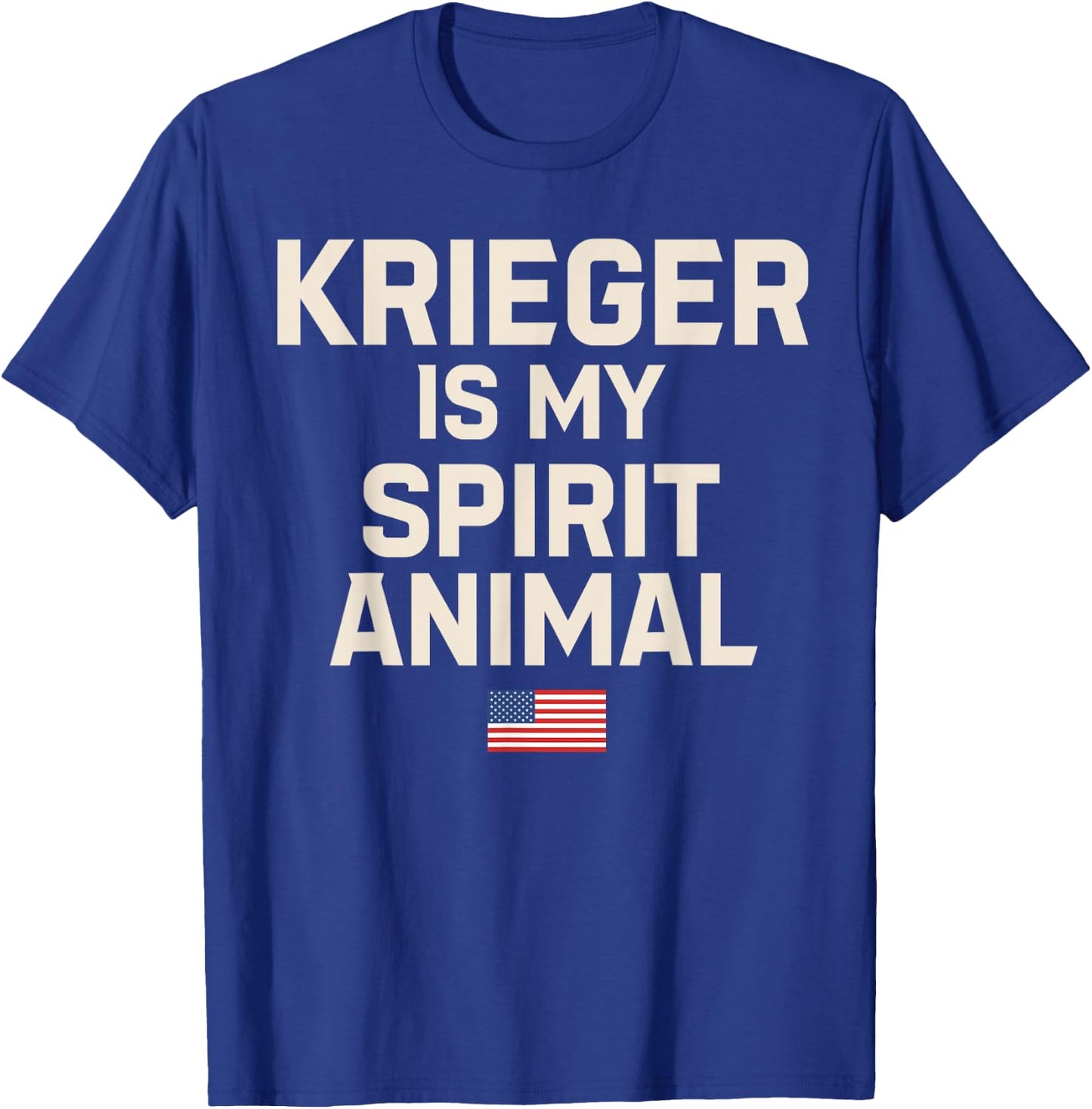 Krieger Is My Spirit Animal Shirt T-Shirt - T-Shirt | Royal