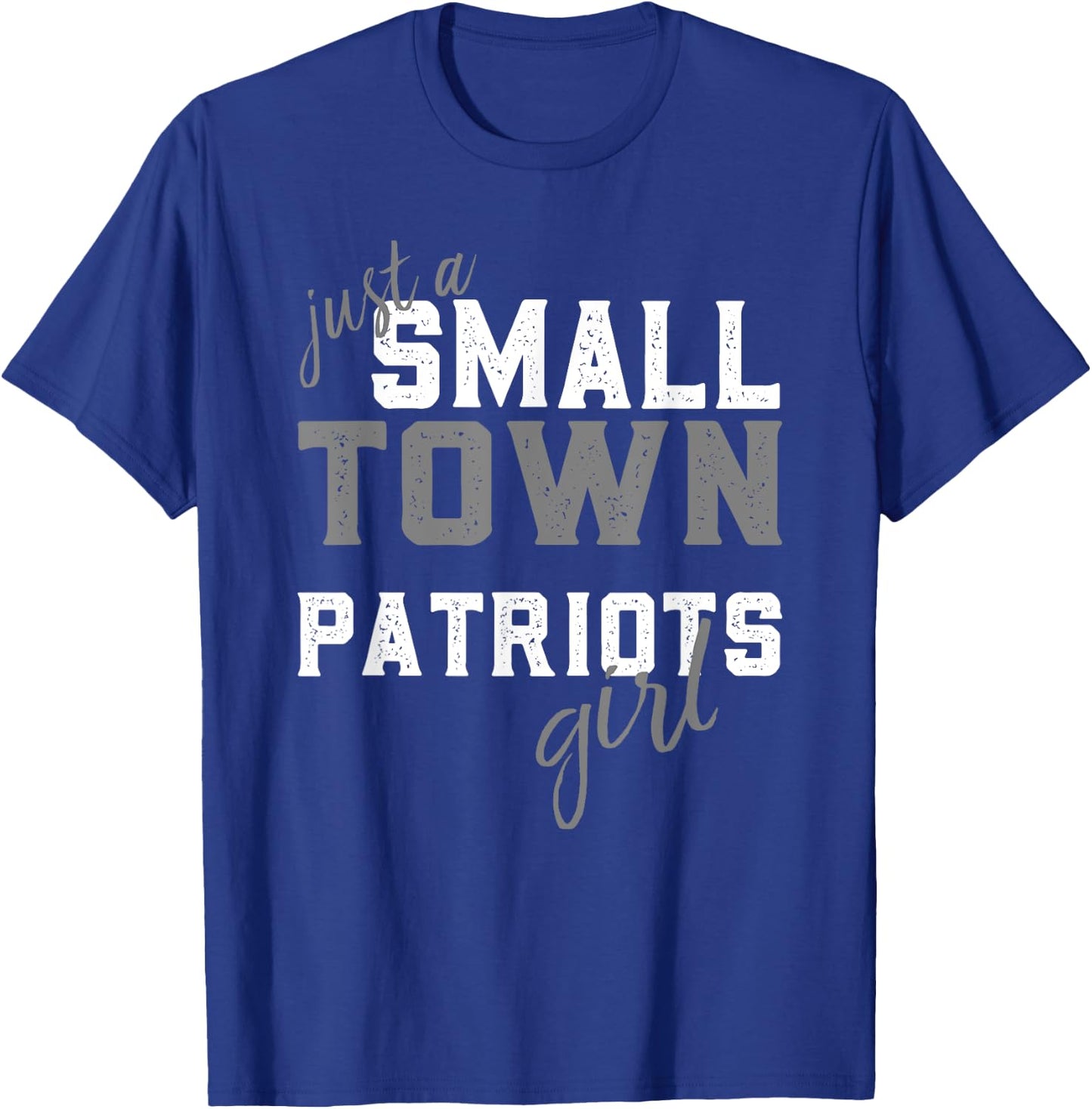 Patriots Henry County Small Town Girl HS T-Shirt - T-Shirt | Royal