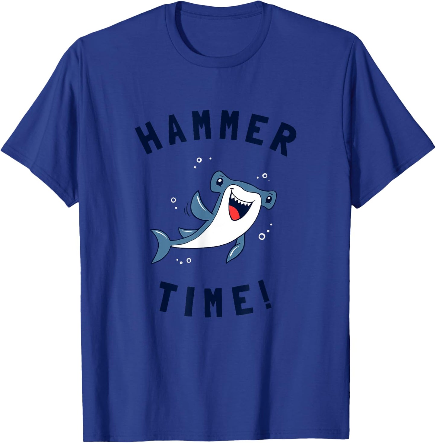 Hammer Time - Hammerhead Shark Funny Pun T-Shirt - T-Shirt | Royal