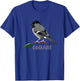 Chickadee Bird Birding Nature Gift T-Shirt - T-Shirt | Royal