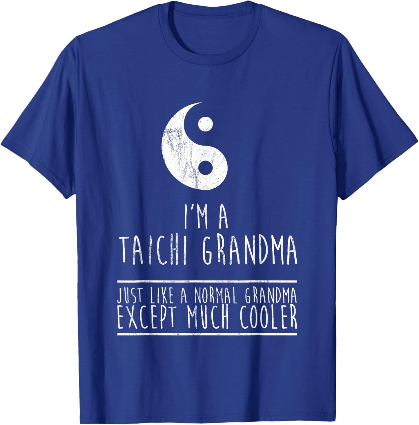 Funny Taichi Grandma Christmas Gift Grandma T-Shirt - T-Shirt | Royal
