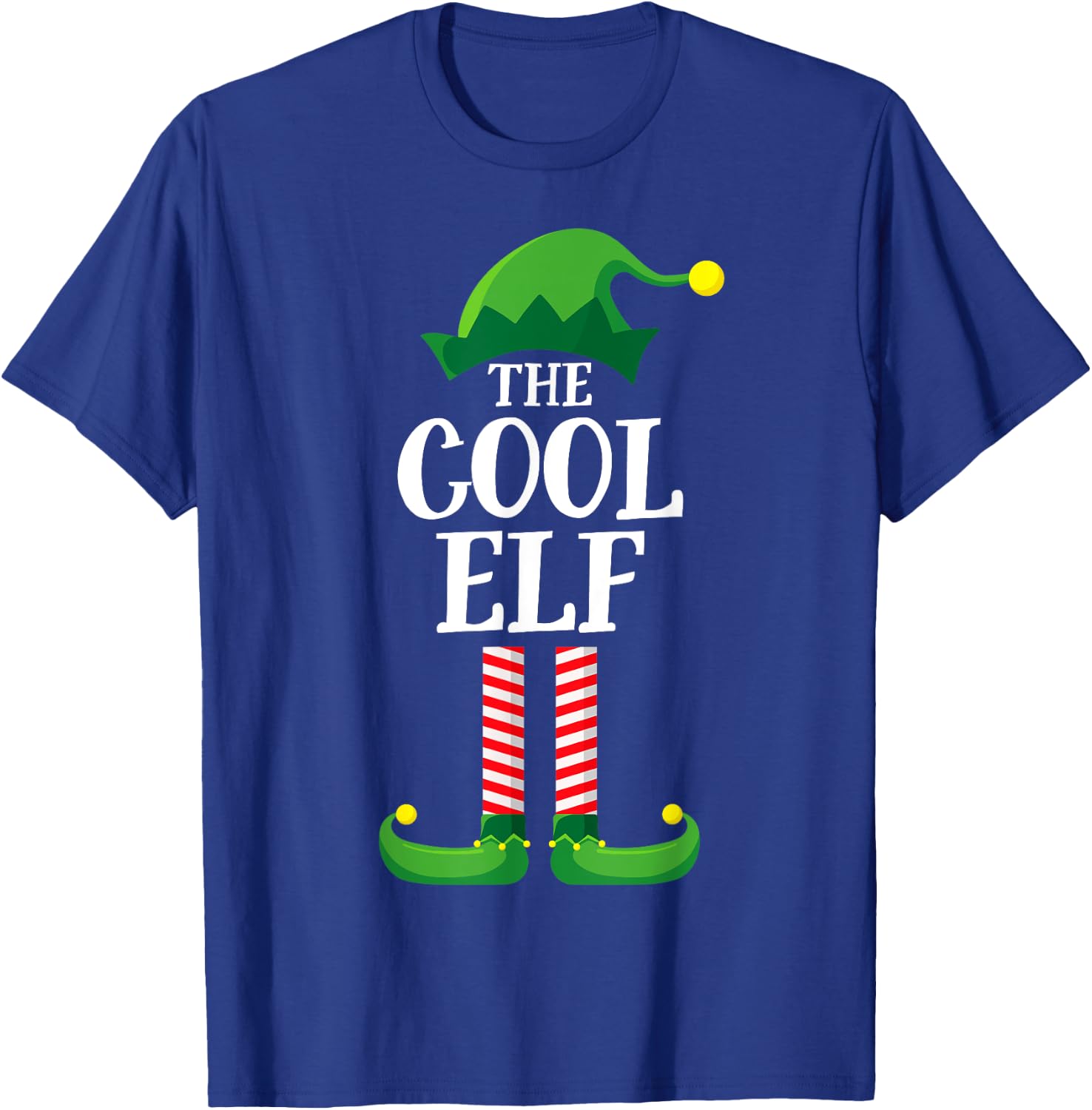 Cool Elf Matching Family Group Christmas Party T-Shirt - T-Shirt | Royal