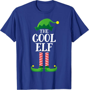 Cool Elf Matching Family Group Christmas Party T-Shirt - T-Shirt | Royal