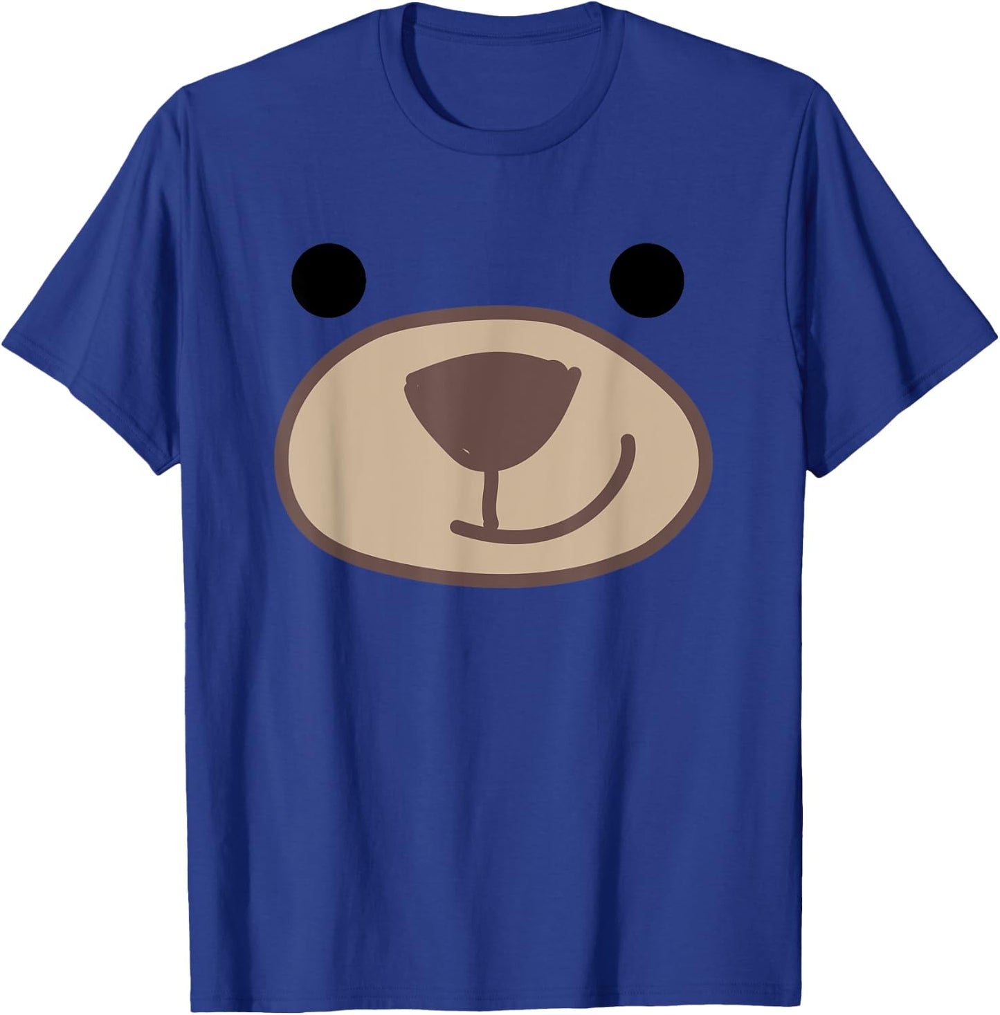 Halloween Cute Grizzly Bear Animal Costume T-Shirt - T-Shirt | Royal