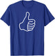 Thumbs Up Shirt T-Shirt - T-Shirt | Royal