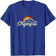 Olympia Washington retro vintage shirt | gift T-Shirt - T-Shirt | Royal