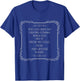 Funny Oxford Comma Shirt a for the grammar lover T-Shirt - T-Shirt | Royal