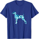 Weimaraner Aloha Hawaiian Dog T-Shirt - T-Shirt | Royal