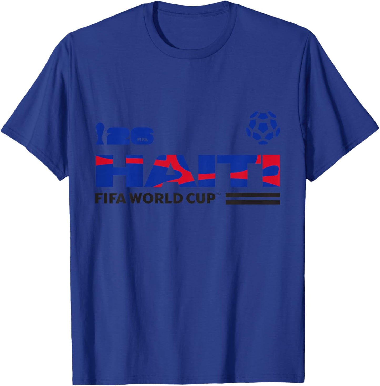 Kids FIFA World CUP26 Qualifier Haiti T-Shirt - T-Shirt | Royal