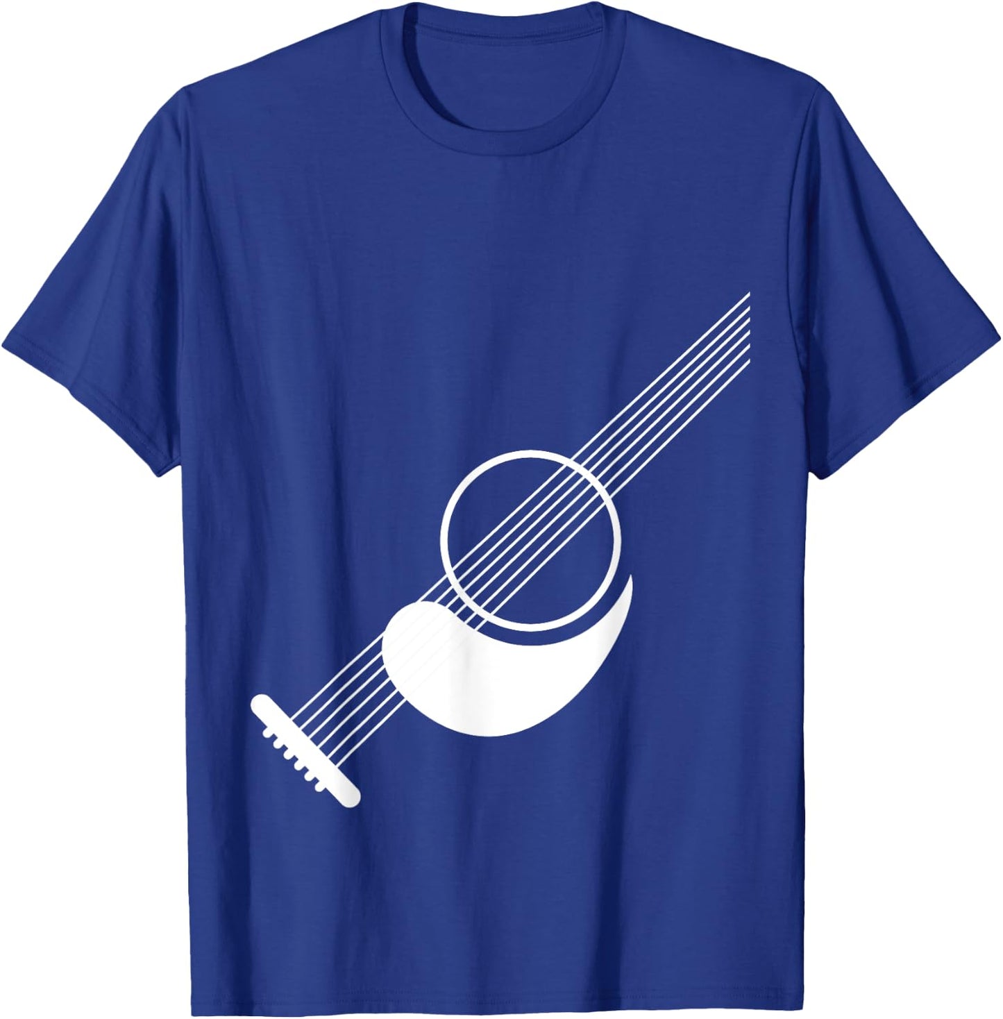 Funny Air Guitar for Kids Acoustic Players and Rockers T-Shirt - T-Shirt | Royal