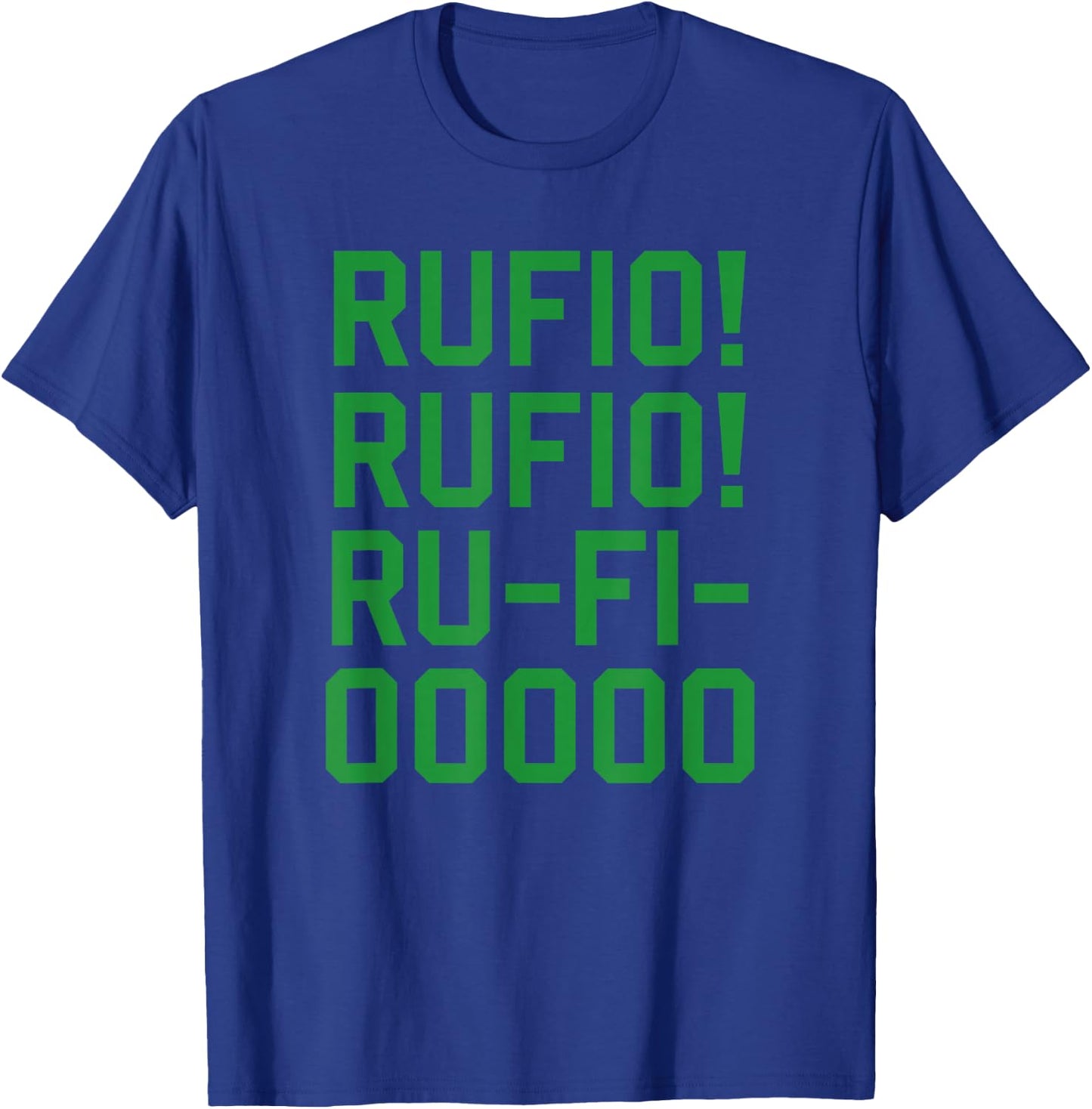 Rufio Ru Fi Ooooo T-Shirt - T-Shirt | Royal