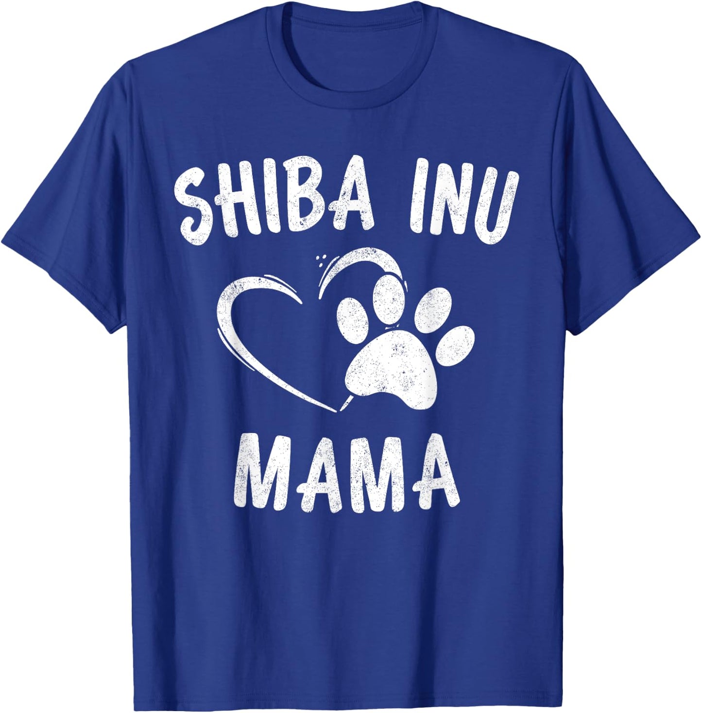 Fun Shiba Inu Mama Gift Pet Lover Apparel Shibe Dog Mom T-Shirt - T-Shirt | Royal