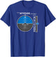Attitude Altitude Aviation with a positive message T-Shirt - T-Shirt | Royal